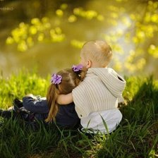 Схема вышивки «дети»