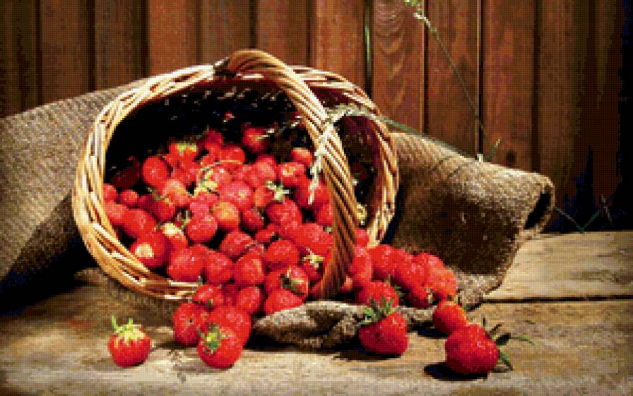 урожай - ягода, еда, корзина, природа, урожай - предпросмотр