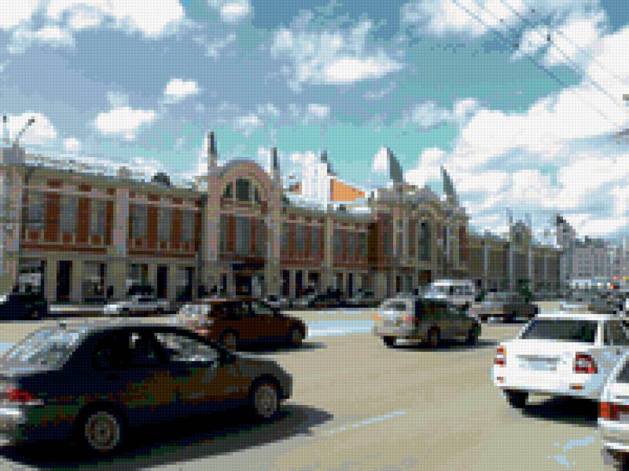 Красный проспект - архитектура - предпросмотр