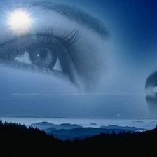 Схема вышивки «взгляд»