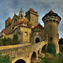 Замок KREUZENSTEI, Австрия