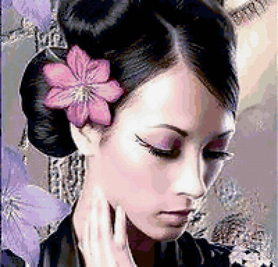 Гейша - гейша, девушка - предпросмотр