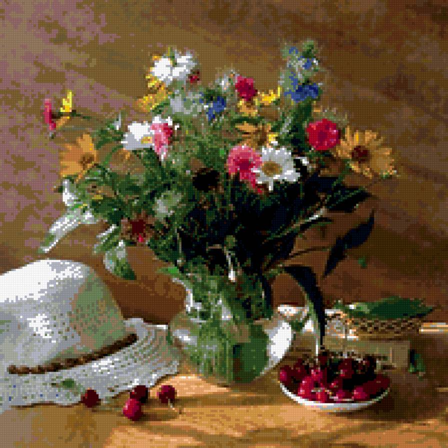 натюрморт - цветы - предпросмотр