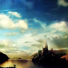 Схема вышивки «Хогвартс»