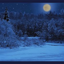 Схема вышивки «Волшебная ночь»