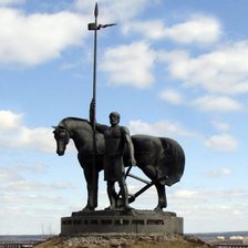 Схема вышивки «памятник первопоселенцу в пензе»