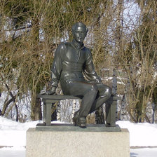 Схема вышивки «памятник лермонтову»