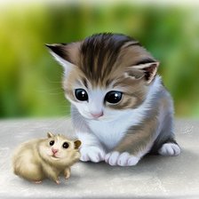 Схема вышивки «друзья»