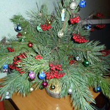 новогодний букет