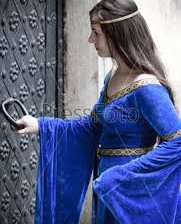 Схема вышивки «Девушка»