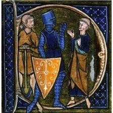 Схема вышивки «рыцари»