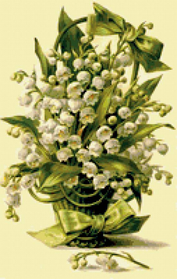 Ландыши - цветы - предпросмотр