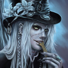 Схема вышивки «Танатос»