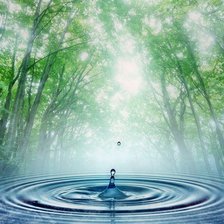 Схема вышивки «Капля»