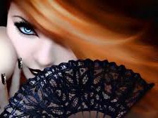 Схема вышивки «девушка»