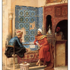 Схема вышивки «беседа»