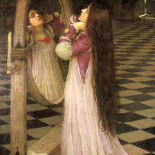 Схема вышивки «у зеркала»