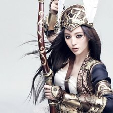 Схема вышивки «Лучница»