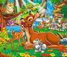 Схема вышивки «бемби»