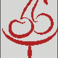 вишенки в бокале