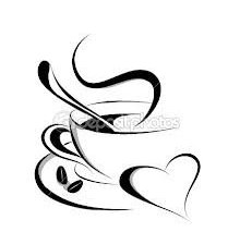 Схема вышивки «чашка кофе»