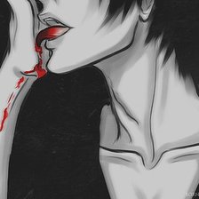 Схема вышивки «Blood»