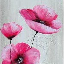 Схема вышивки «тюльпан»