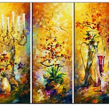 Схема вышивки «Осенний натюрморт по картине Л.Афремова.»