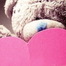 Схема вышивки «мишка»