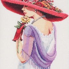 Схема вышивки «гламур»