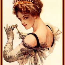 Схема вышивки «девушка3»