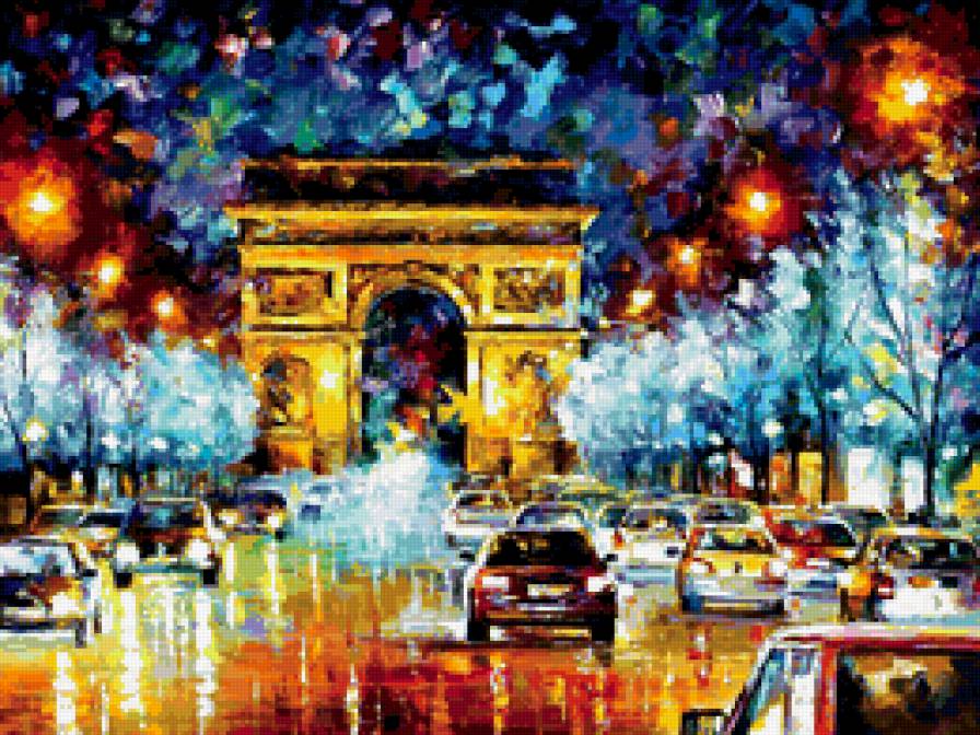 по картине Л. Афремова. - предпросмотр