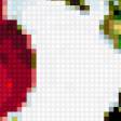 Предпросмотр схемы вышивки «клубника и бабочка» (№433895)