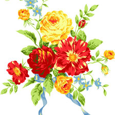 Схема вышивки «букет»