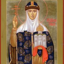 Схема вышивки «Святая Ольга»