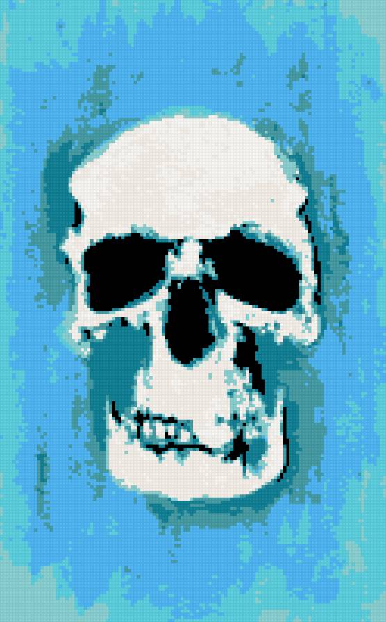 skull 4 - смерть, готика, шерлок, череп - предпросмотр
