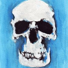 Схема вышивки «skull 4»