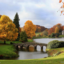 Схема вышивки «мост»