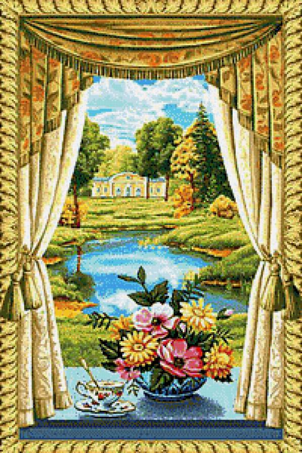 okno - cveti okno - предпросмотр