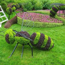 Схема вышивки «пчелки»