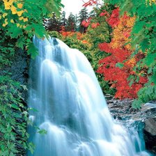 Схема вышивки «Водопад»