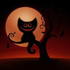 Схема вышивки «киса»