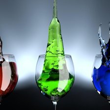 Схема вышивки «бокал»