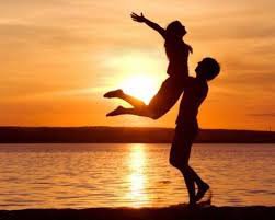 Полет - пара, мужчина, девушка - оригинал