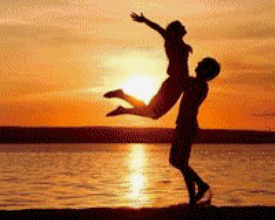 Полет - мужчина, пара, девушка - предпросмотр