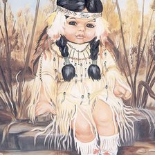 Схема вышивки «Малютка»