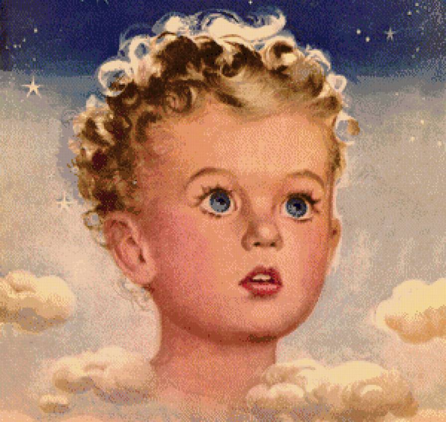 серия "дети" - дети.девочка. - предпросмотр