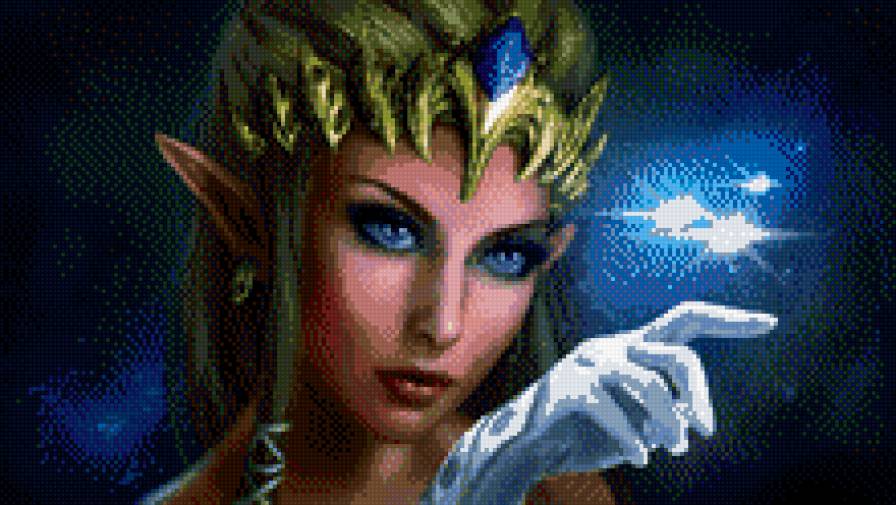 Королева Эльфов - фэнтези, игры, девушка - предпросмотр