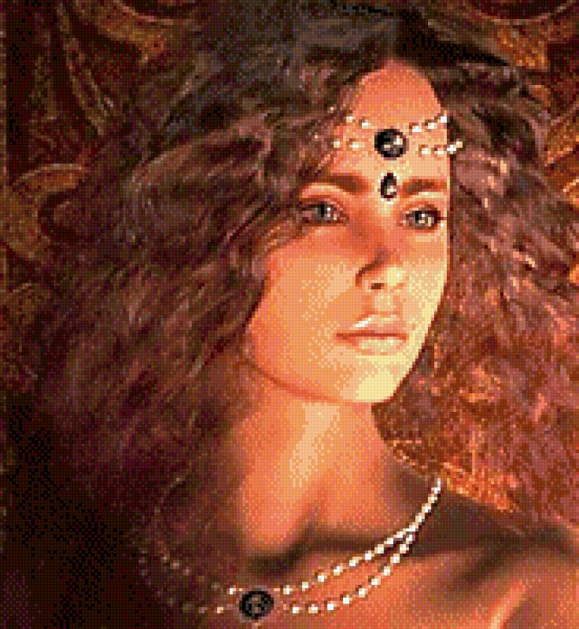 Девушка - девушка, печаль, лицо - предпросмотр