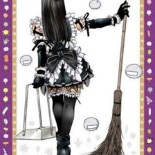 Схема вышивки «горничная»